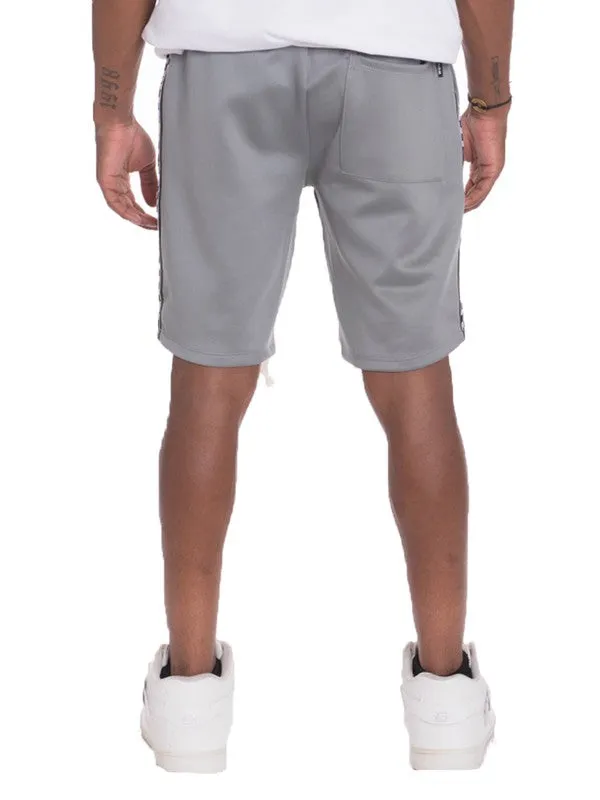 Checkered Stripe Track Shorts in multiple colors