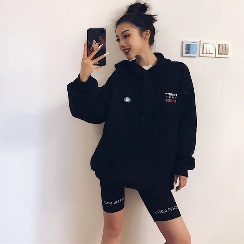 High Waist 2019  Fashionshorts women sexy biker shorts fitness korean casual sexy short cotton black Athleisure Cycling Shorts