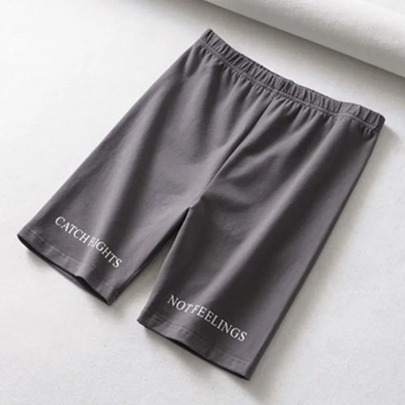 High Waist 2019  Fashionshorts women sexy biker shorts fitness korean casual sexy short cotton black Athleisure Cycling Shorts