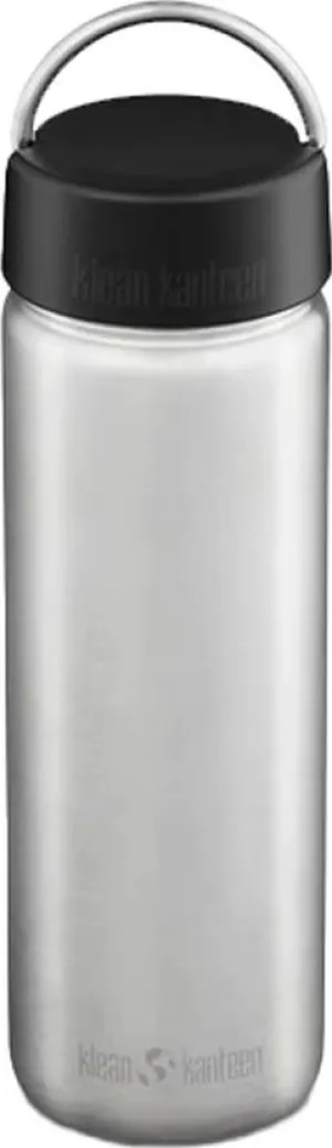 Klean Kanteen Wide 800 ml (Wide Loop Cap) Brushed Stainless | Buy Klean Kanteen Wide 800 ml (Wide Loop Cap) Brushed Stainless here | Outnorth