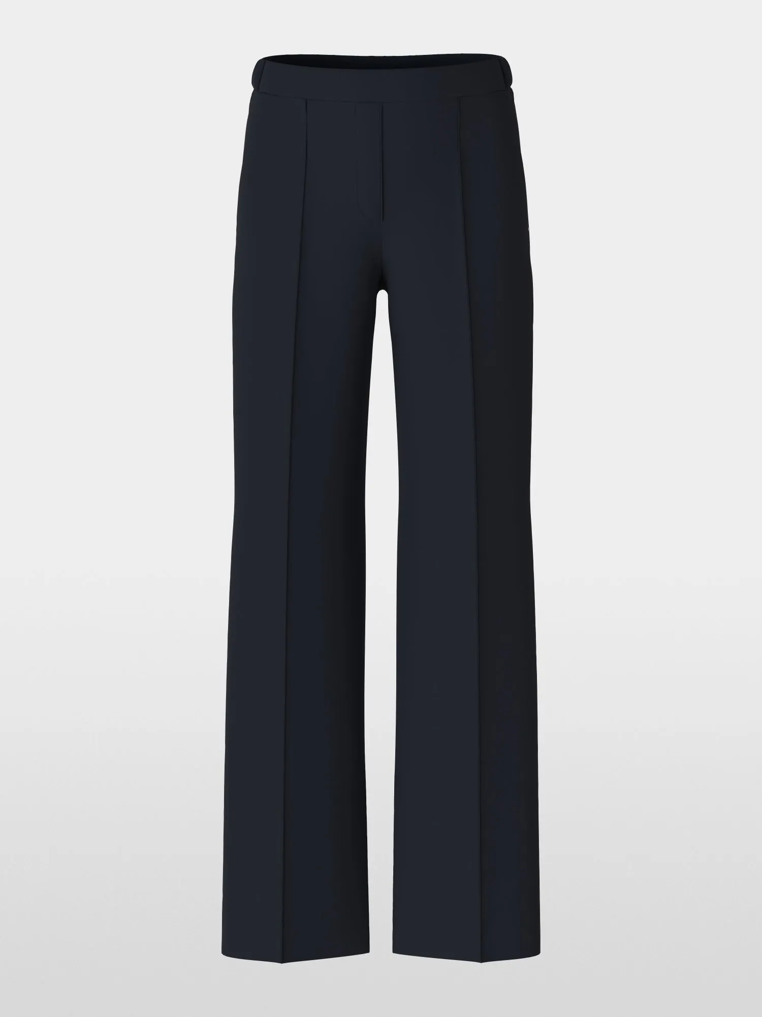 Midnight Blue Washington Wide Leg Tailored Pants
