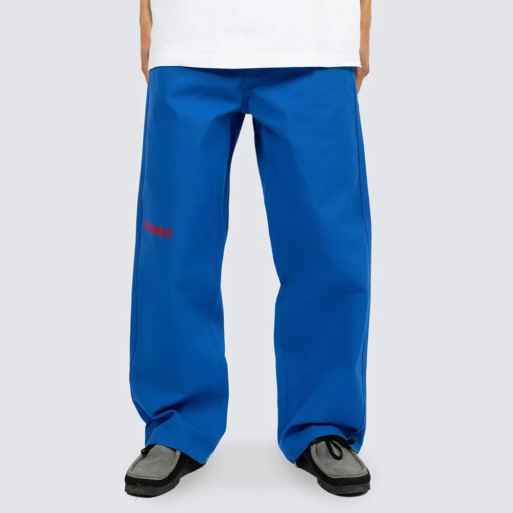 PLEASURES - FORMULA BAGGY WORKPANTS BLUE