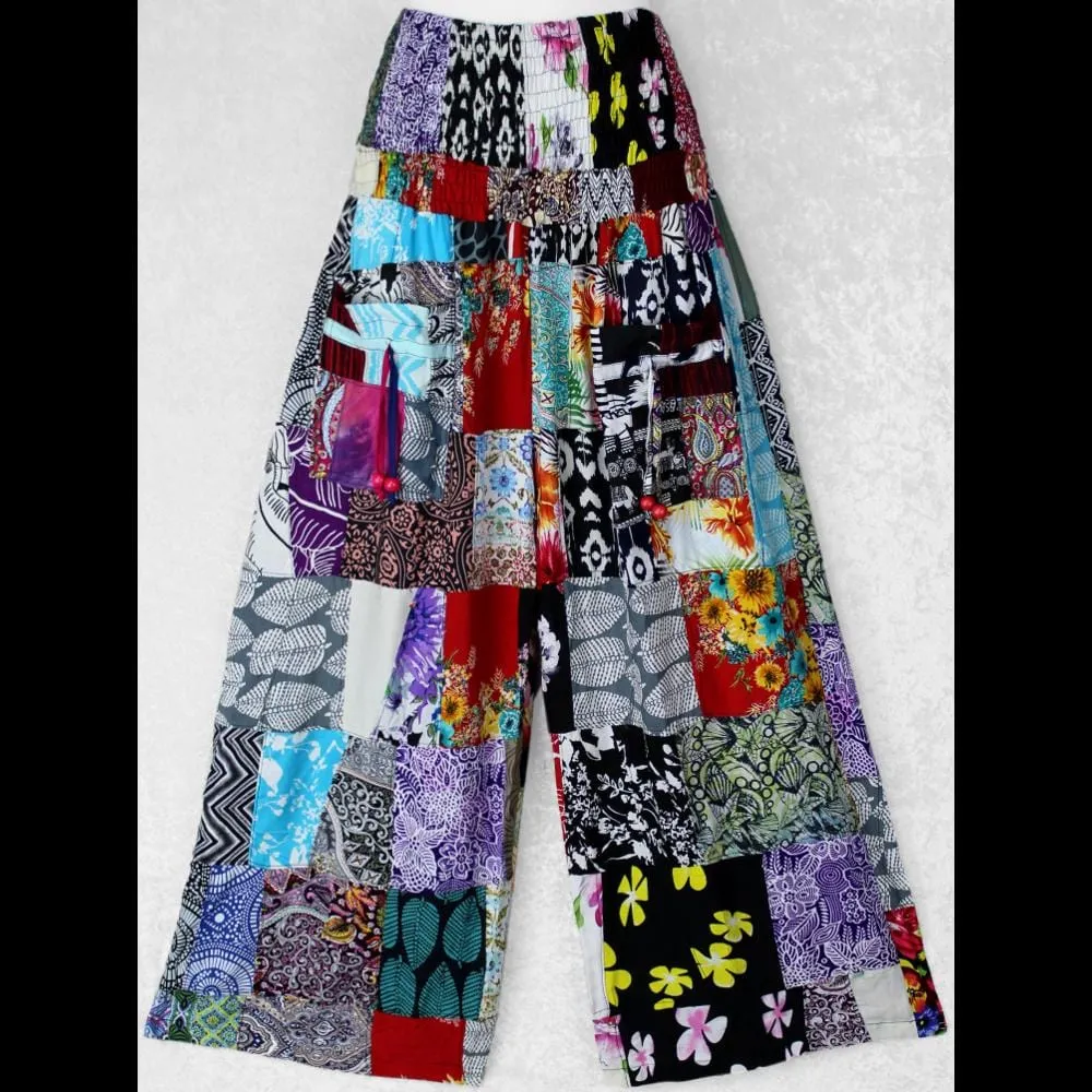 Travelers Patchwork Long Pants