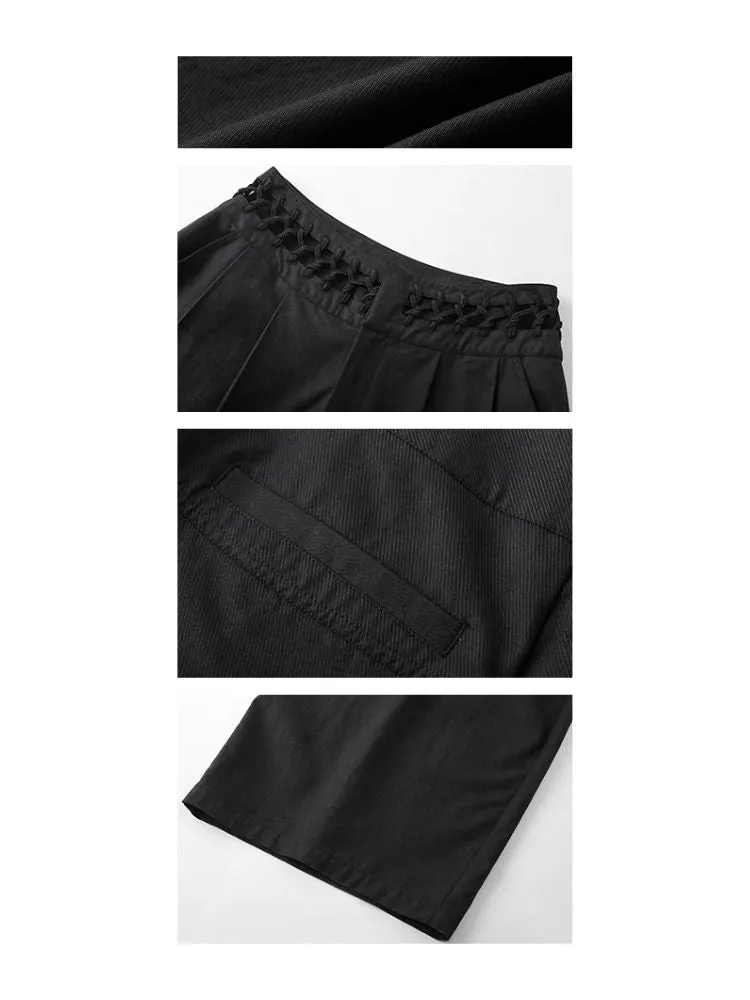 Wide Leg Western Pants【s0000008181】