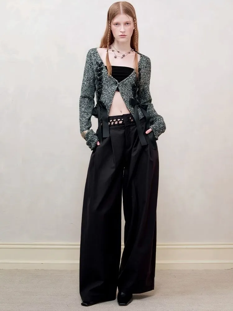 Wide Leg Western Pants【s0000008181】