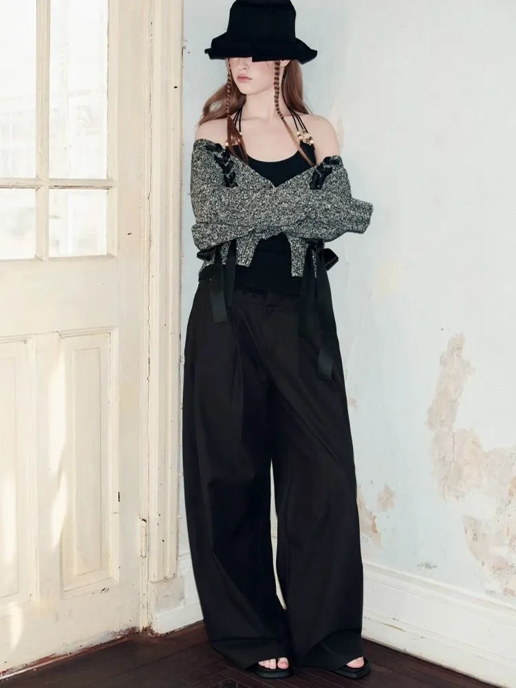 Wide Leg Western Pants【s0000008181】