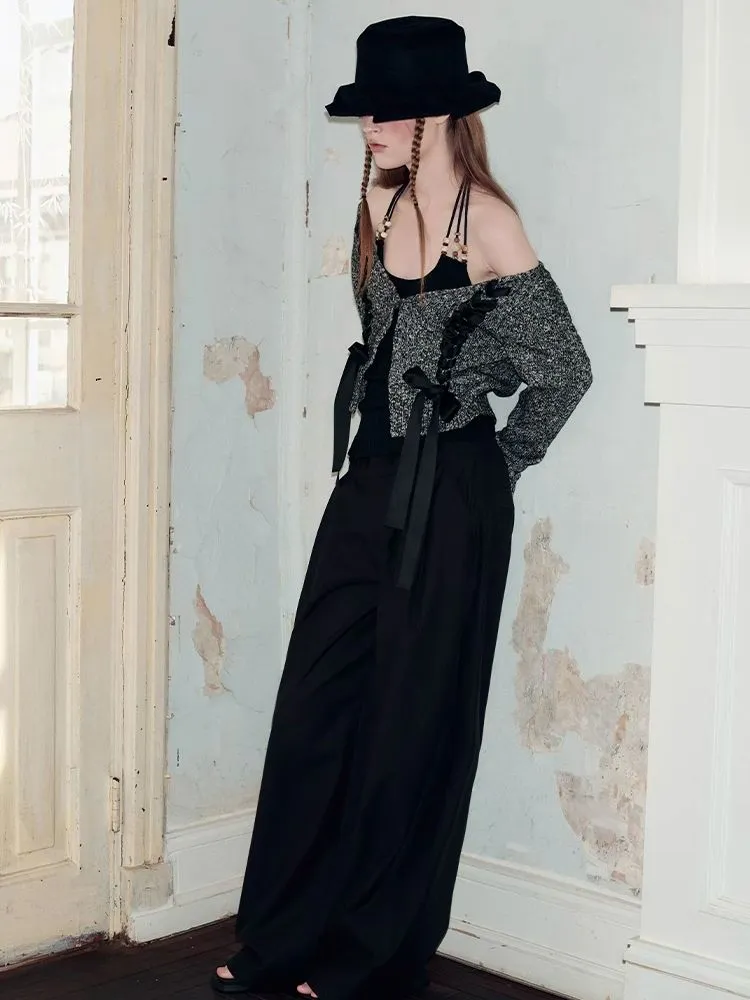 Wide Leg Western Pants【s0000008181】