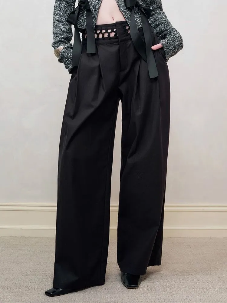 Wide Leg Western Pants【s0000008181】