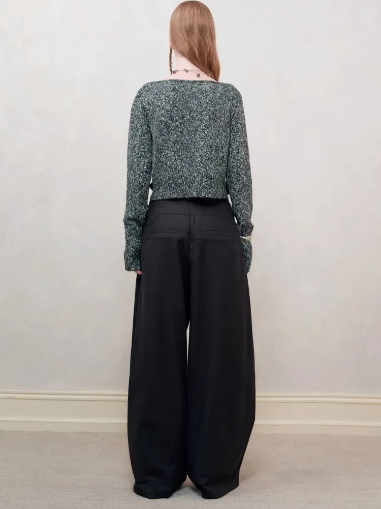 Wide Leg Western Pants【s0000008181】