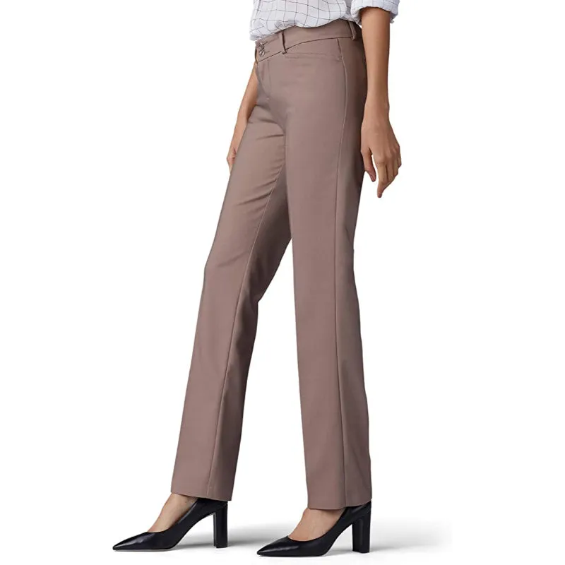 Women Secretly Shapes Regular Fit Straight Leg Pant