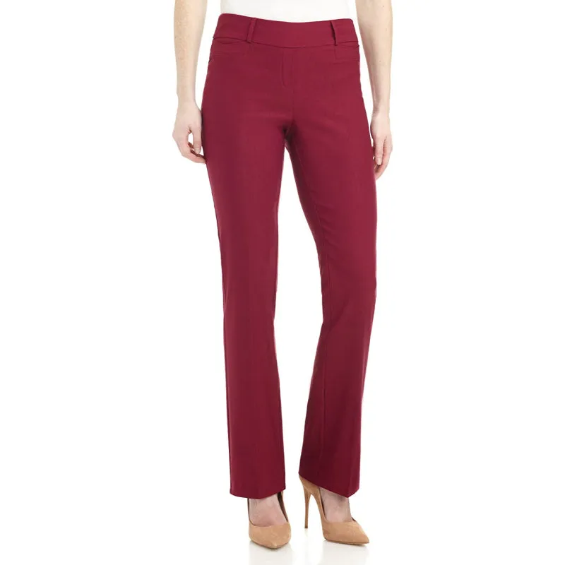 Women's Comfort Fit Bootcut Stretch Pant